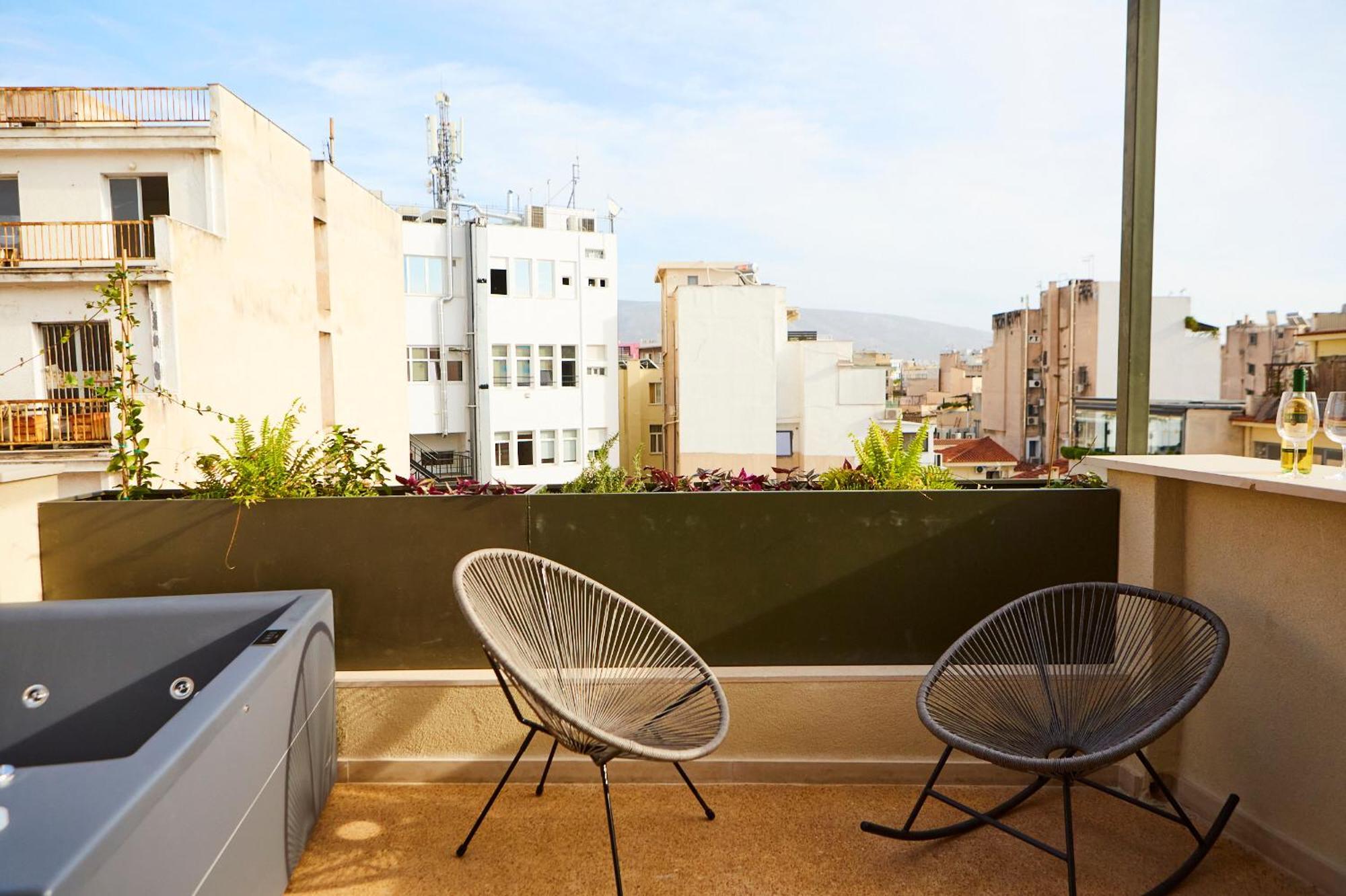 Mosaics Athens Boutique Apartments Luaran gambar